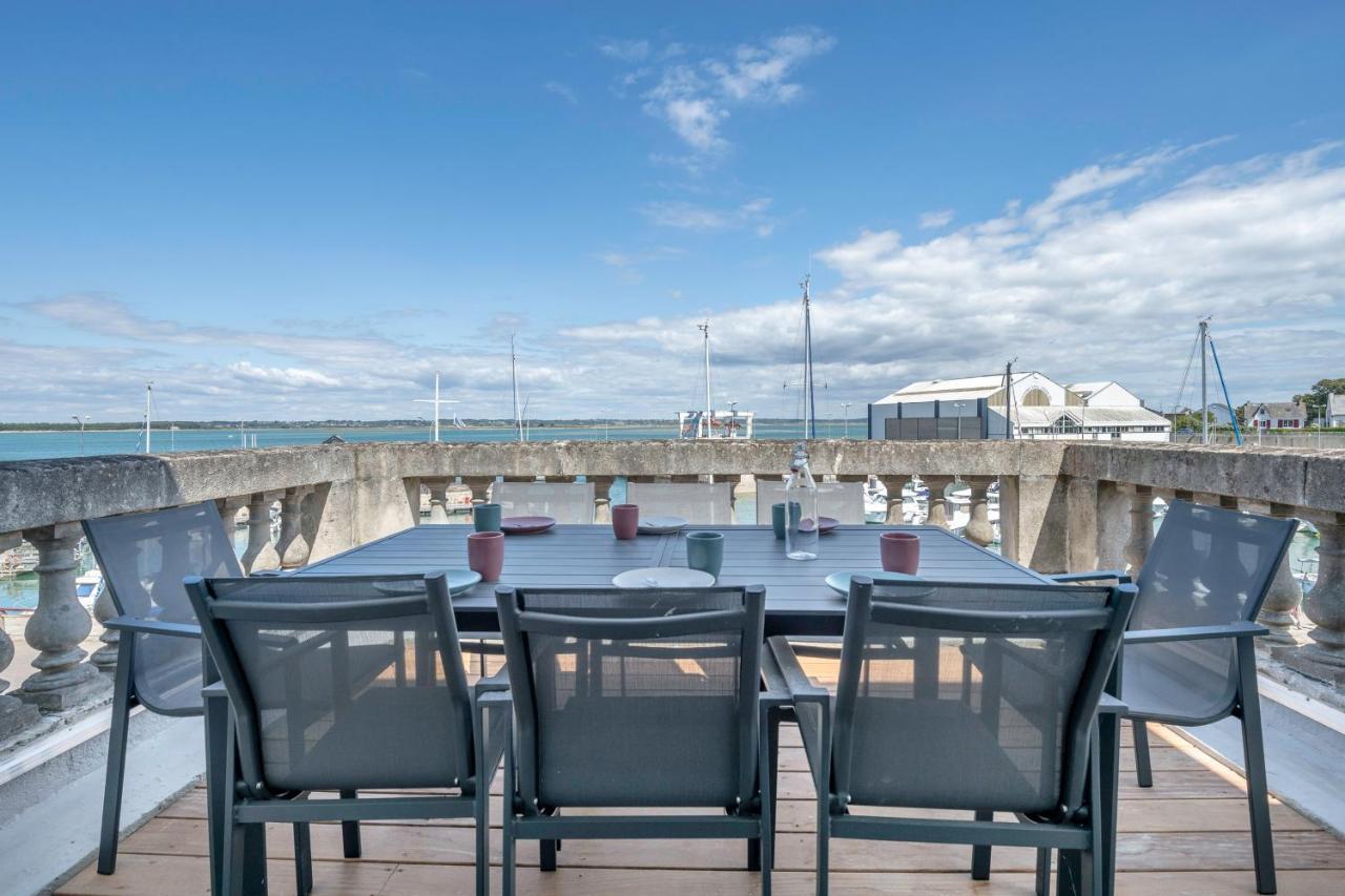 Bel Appartement Vue Sur Le Port Du Croisic Ле Круазик Экстерьер фото